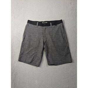 Travis Mathew Shorts Mens 32 77454-00 Stretch Casual Active Gray